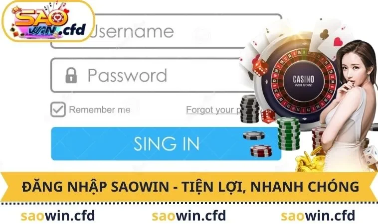 Đăng nhập SAOWIN